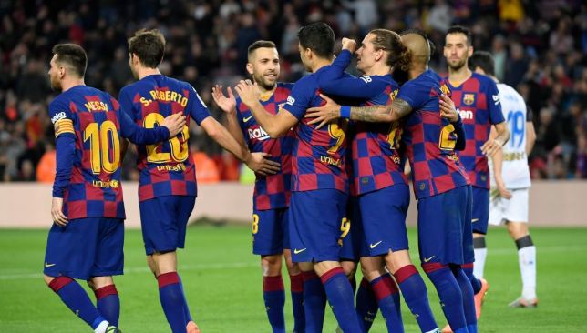 بث مباشر مشاهدة مباراة برشلونة واوساسونا في الدوري الإسباني