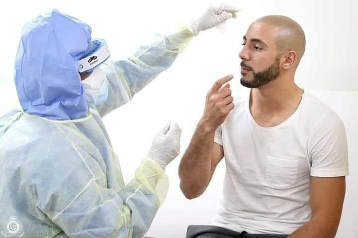 اصابة اللاعب نورالدين امرابط بفيروس كورونا