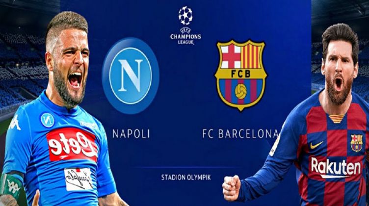 بث مباشر مشاهدة مباراة برشلونة ونابولي دوري ابطال اوروبا